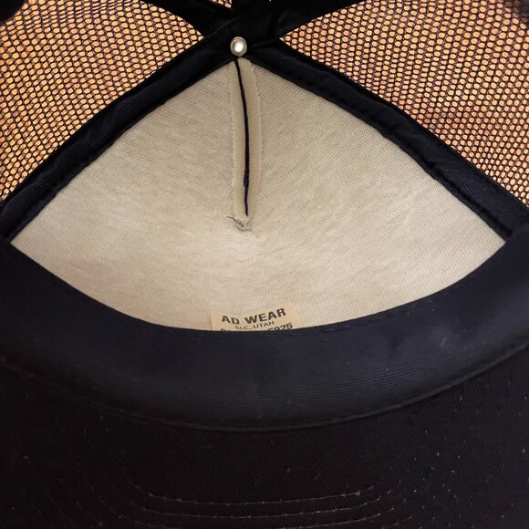 Men's Water & Waste Water Equipment Co.Blue Snapback Mesh Back Trucker Hat Cap - Picture 11 of 11